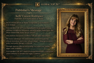 TCD GLOBAL TOP 20™ Launches in Monaco, Setting a New Global Standard for Leadership and Cultural Impact