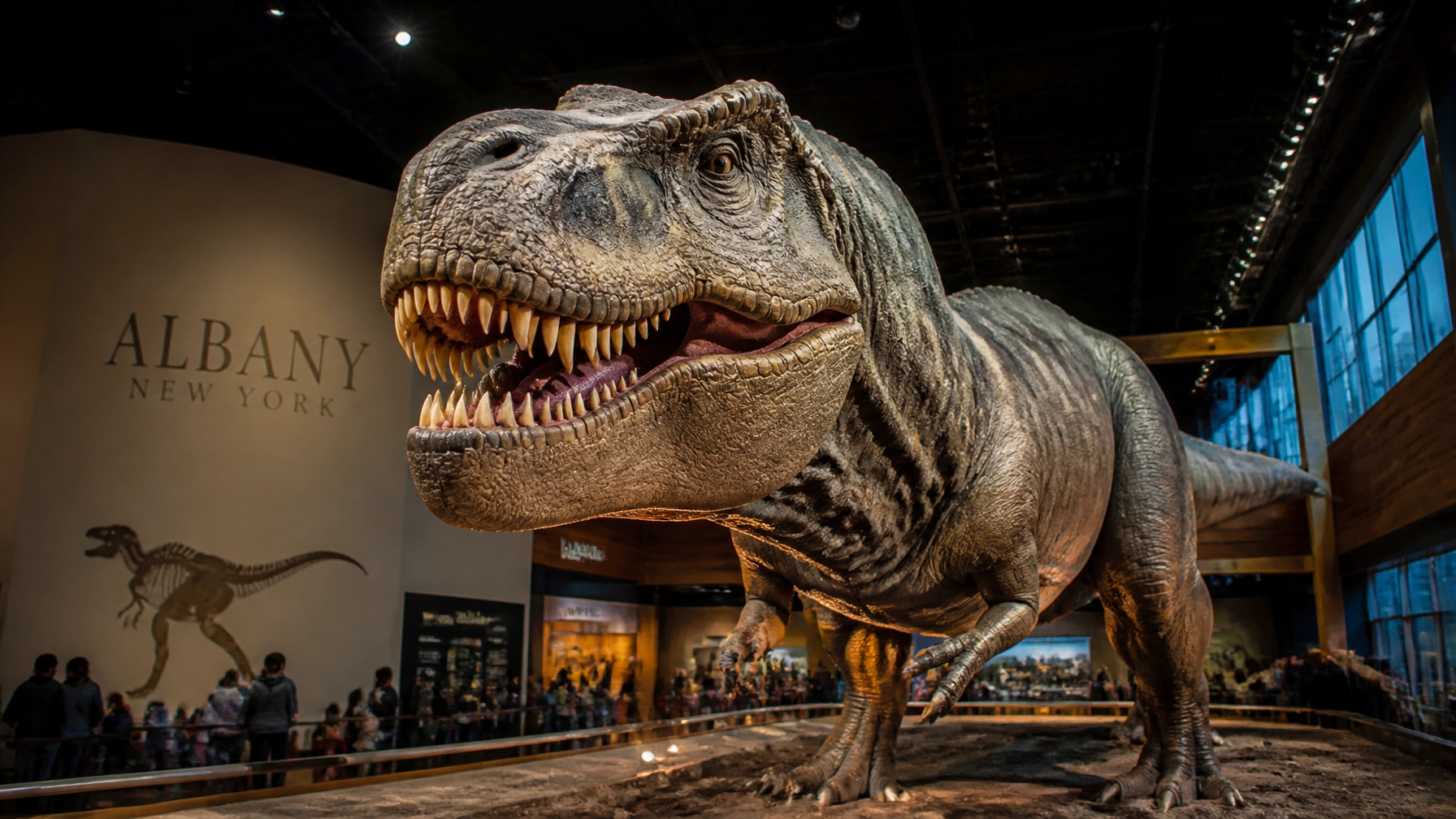 Dinosaurs Have Returned to Albany: New Interactive Exhibit Opens at NY State Museum